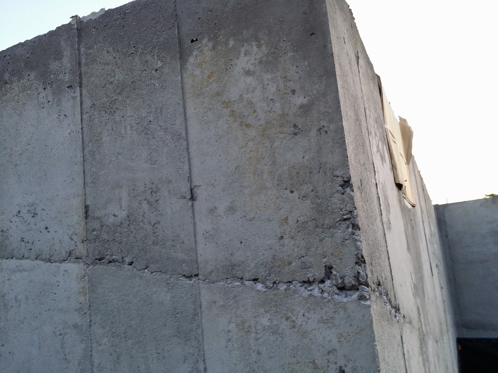 Холодные швы бетонирования