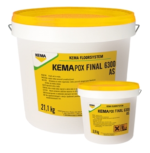 KEMAPOX FINAL 6300 AS - Антистатическое финишное эпоксидное покрытие.