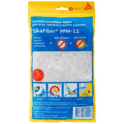 Фибра полипропиленовая ЗикаФабер PPM-12 (SikaFiber PPM-12), упаковка 600 г