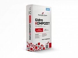 Армированный фиброй ремонтный состав, GidroKompozit Mix4 Thixotropic, мешок 25 кг
